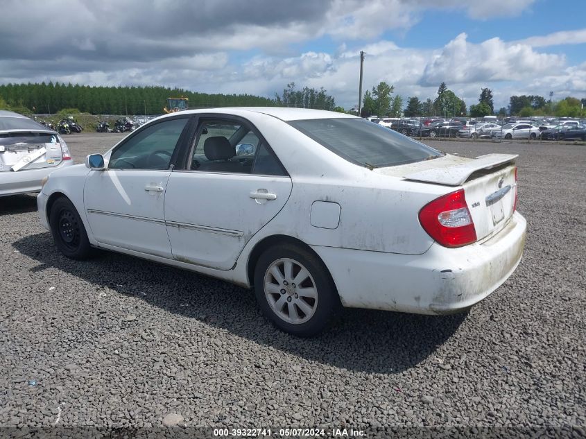 2004 Toyota Camry Xle V6 VIN: 4T1BF30KX4U074062 Lot: 39322741