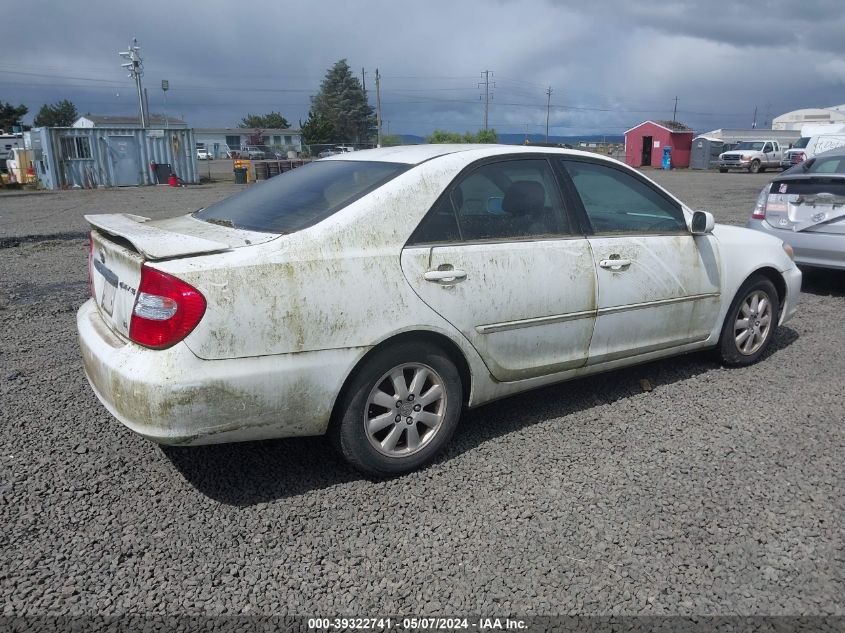 2004 Toyota Camry Xle V6 VIN: 4T1BF30KX4U074062 Lot: 39322741