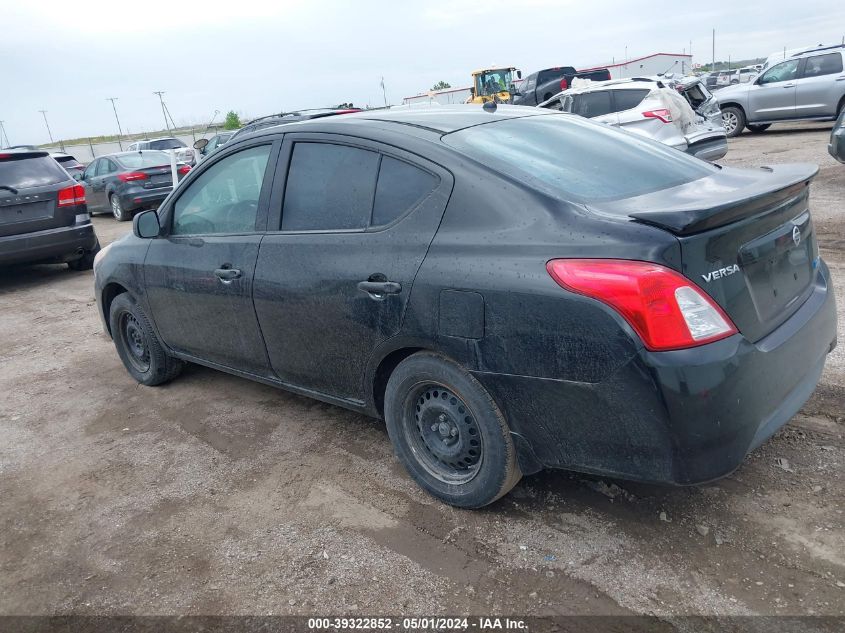 2015 Nissan Versa 1.6 S+ VIN: 3N1CN7AP2FL805256 Lot: 39322852