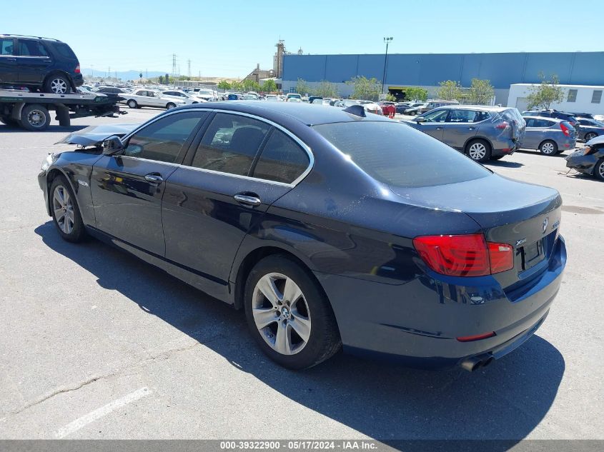 2013 BMW 528I xDrive VIN: WBAXH5C54DD106958 Lot: 39322900