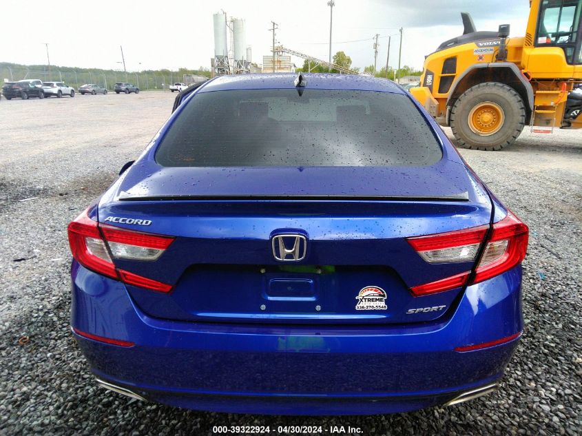 1HGCV1F39NA086479 2022 Honda Accord Sport