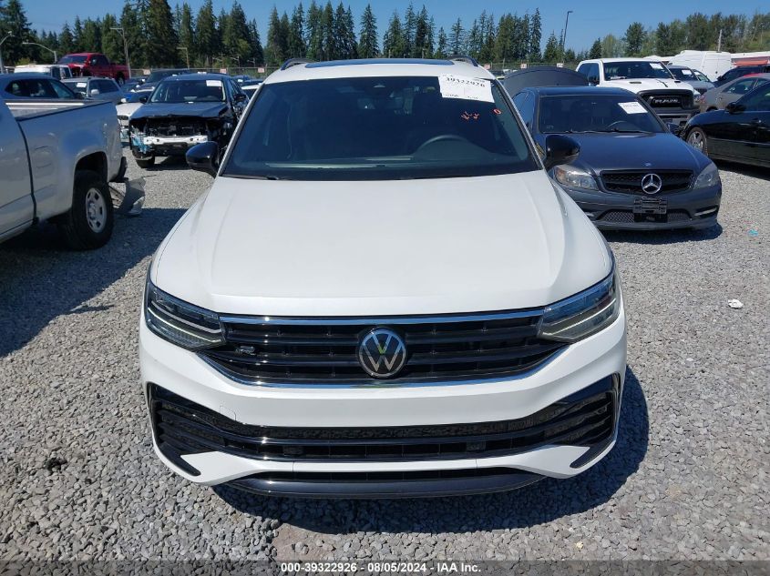 2022 Volkswagen Tiguan 2.0T Se R-Line Black VIN: 3VV8B7AX3NM084967 Lot: 39322926