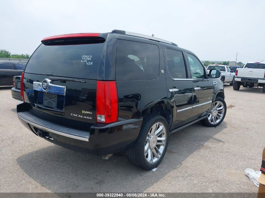 2011 Cadillac Escalade Hybrid Platinum Edition VIN: 1GYS3FEJ8BR230012 Lot: 39322940