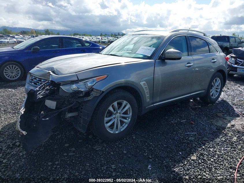 2010 Infiniti Fx35 VIN: JN8AS1MW8AM850346 Lot: 39322952