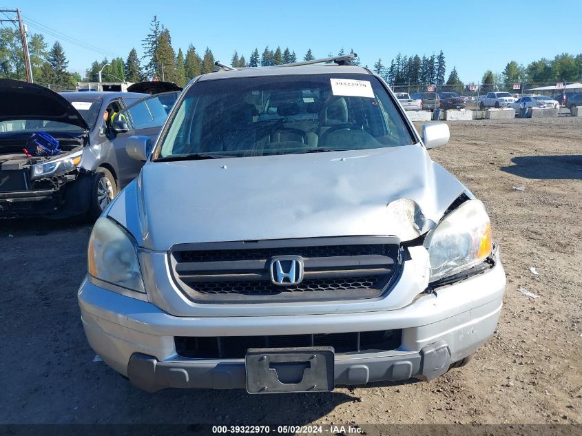 2005 Honda Pilot Ex-L VIN: 2HKYF18775H570905 Lot: 39322970