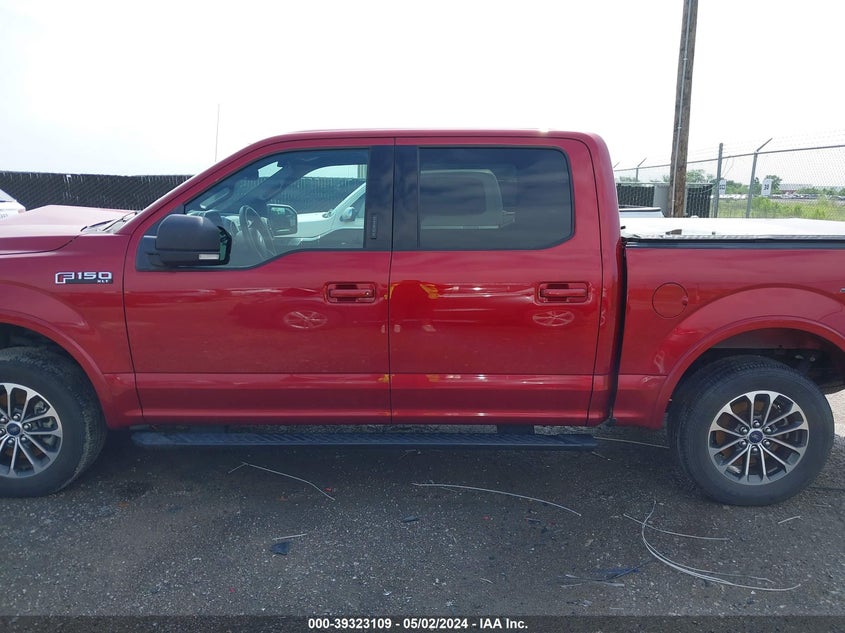 VIN 1FTEW1CP2JKF70719 2018 FORD F-150 XLT