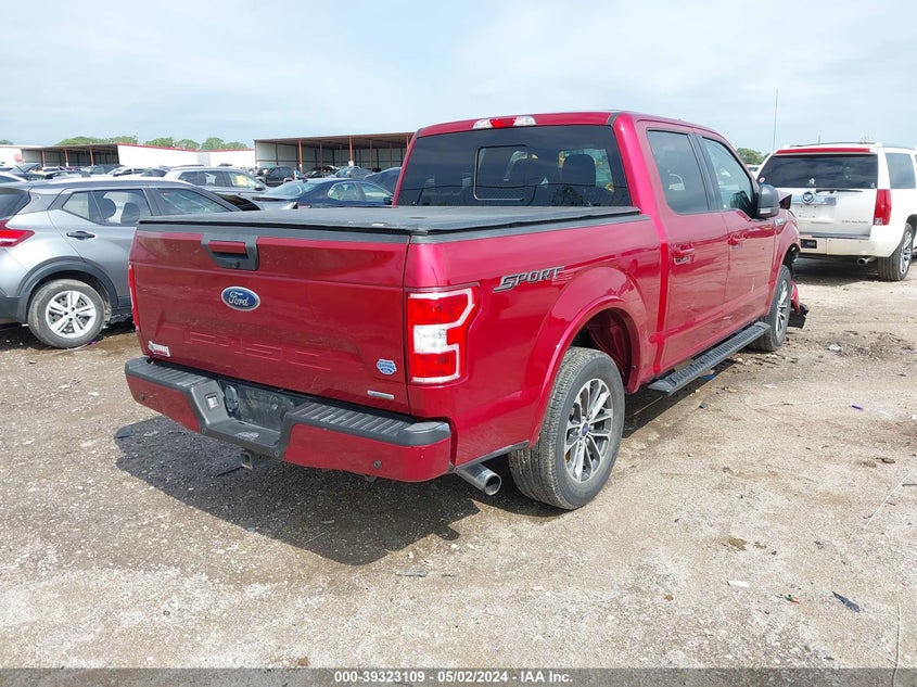 VIN 1FTEW1CP2JKF70719 2018 FORD F-150 XLT