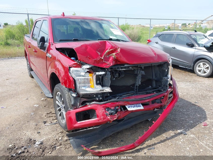 VIN 1FTEW1CP2JKF70719 2018 FORD F-150 XLT