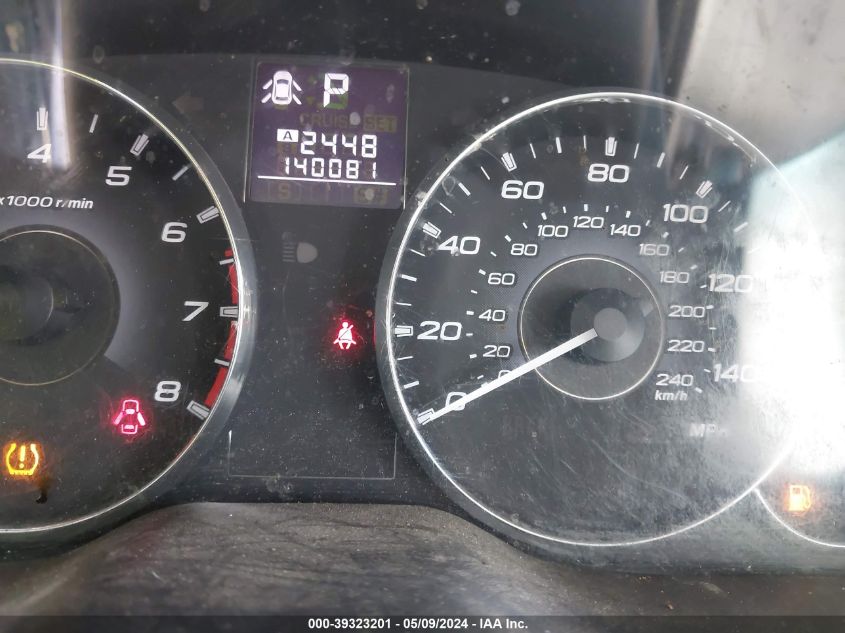 2011 Subaru Outback 2.5I Premium VIN: 4S4BRCGC1B3339072 Lot: 39323201