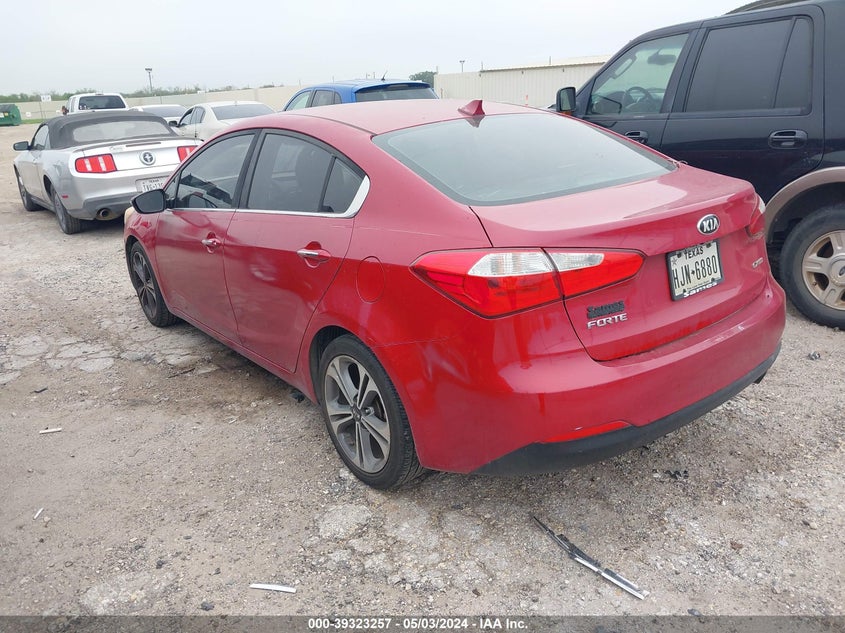 2016 KIA FORTE EX - KNAFX4A88G5591495