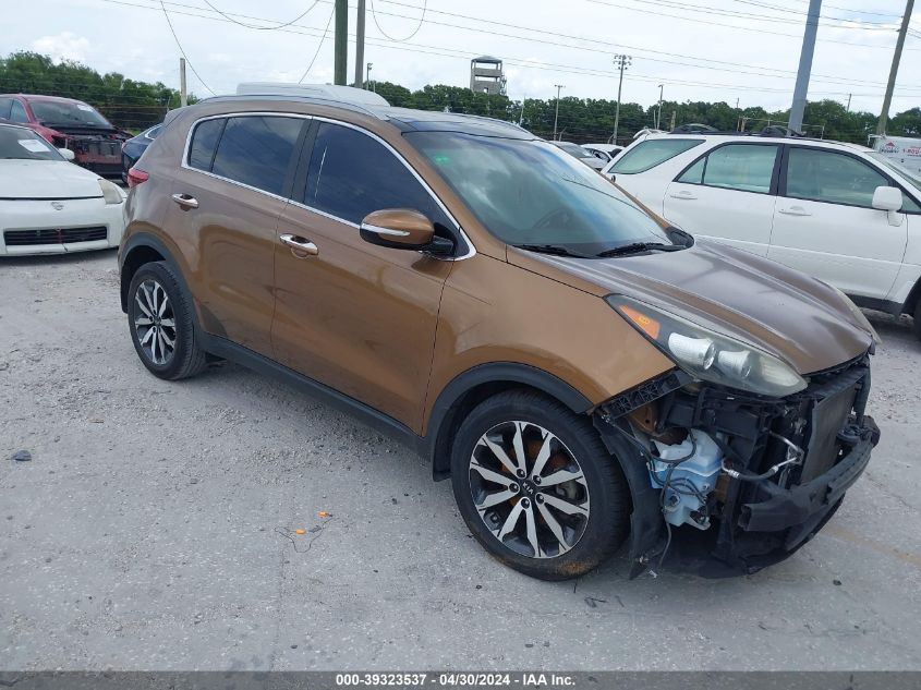 2017 Kia Sportage Ex VIN: KNDPN3AC5H7269091 Lot: 39323537