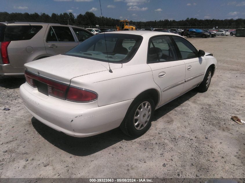 2003 Buick Century Custom VIN: 2G4WS52J431231849 Lot: 39323563