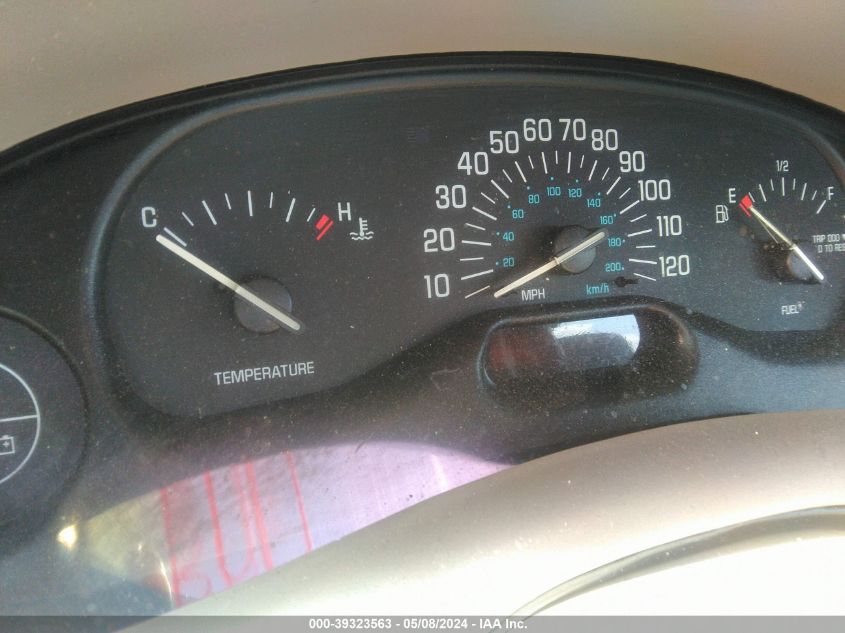 2003 Buick Century Custom VIN: 2G4WS52J431231849 Lot: 39323563