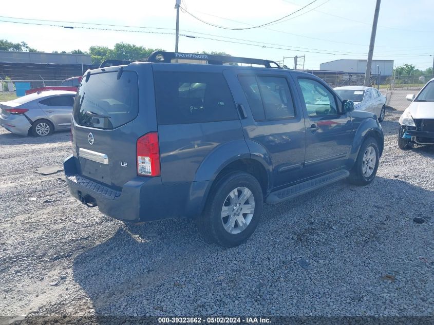 2007 Nissan Pathfinder Le VIN: 5N1AR18U17C634459 Lot: 39323662