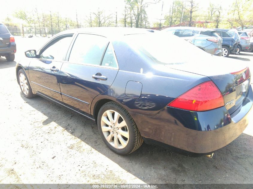 1HGCM66517A011621 | 2007 HONDA ACCORD