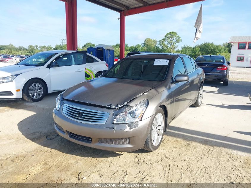 JNKBV61E78M203753 | 2008 INFINITI G35