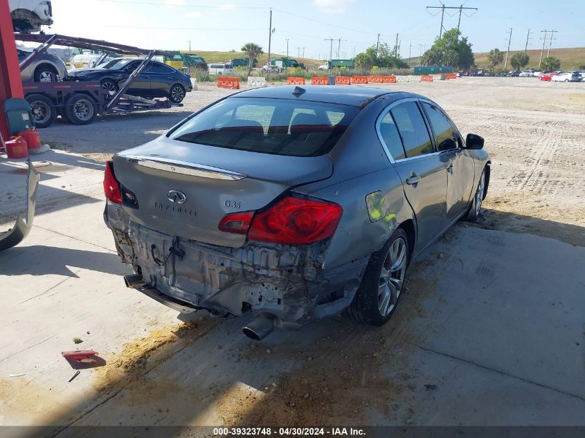 JNKBV61E78M203753 | 2008 INFINITI G35