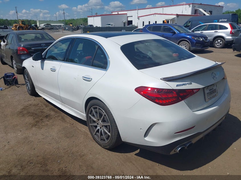 2023 MERCEDES-BENZ AMG C 43 VIN: W1KAF8HB4PR152110