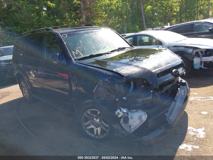 2007 Toyota Sequoia Sr5 V8 VIN: 5TDBT44A47S291281 Lot: 39323837