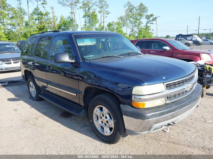 2004 Chevrolet Tahoe Ls VIN: 1GNEK13V14J300456 Lot: 40814934