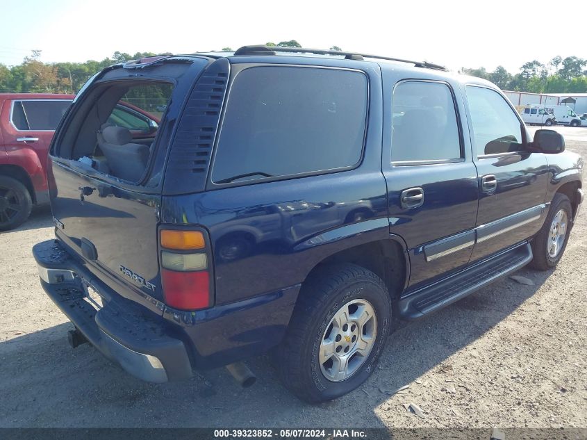 2004 Chevrolet Tahoe Ls VIN: 1GNEK13V14J300456 Lot: 40814934