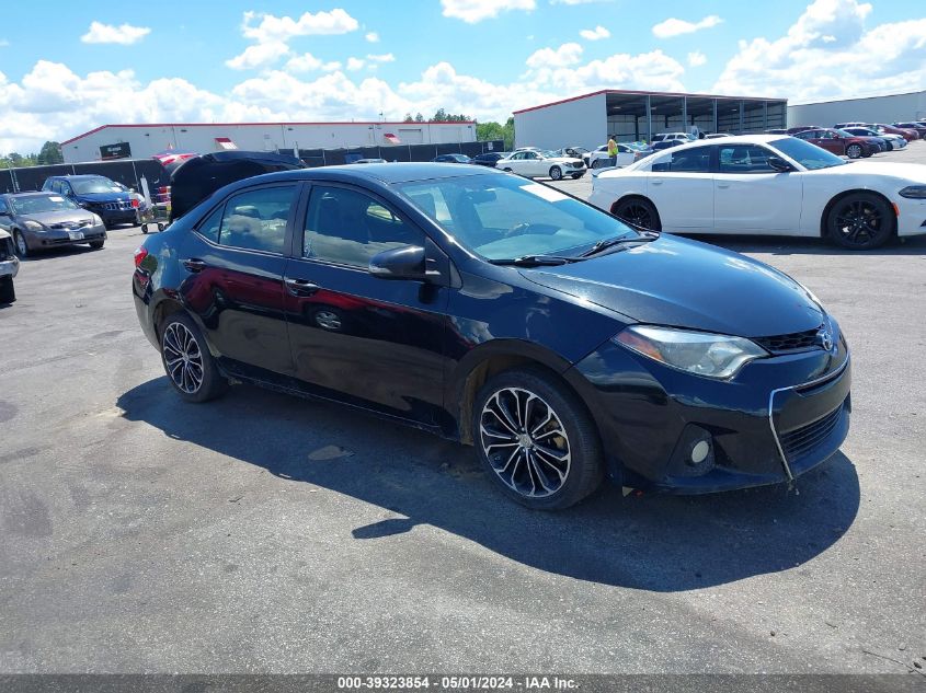 2016 TOYOTA COROLLA S PLUS - 2T1BURHE4GC535124