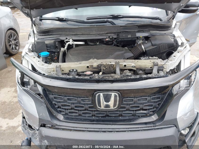 2021 Honda Passport Awd Elite VIN: 5FNYF8H06MB026906 Lot: 39323873