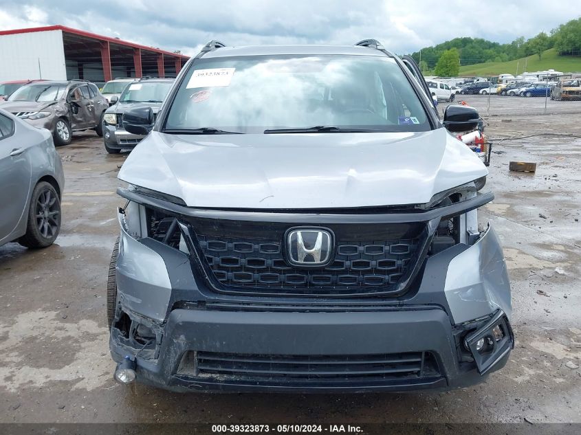 2021 Honda Passport Awd Elite VIN: 5FNYF8H06MB026906 Lot: 39323873