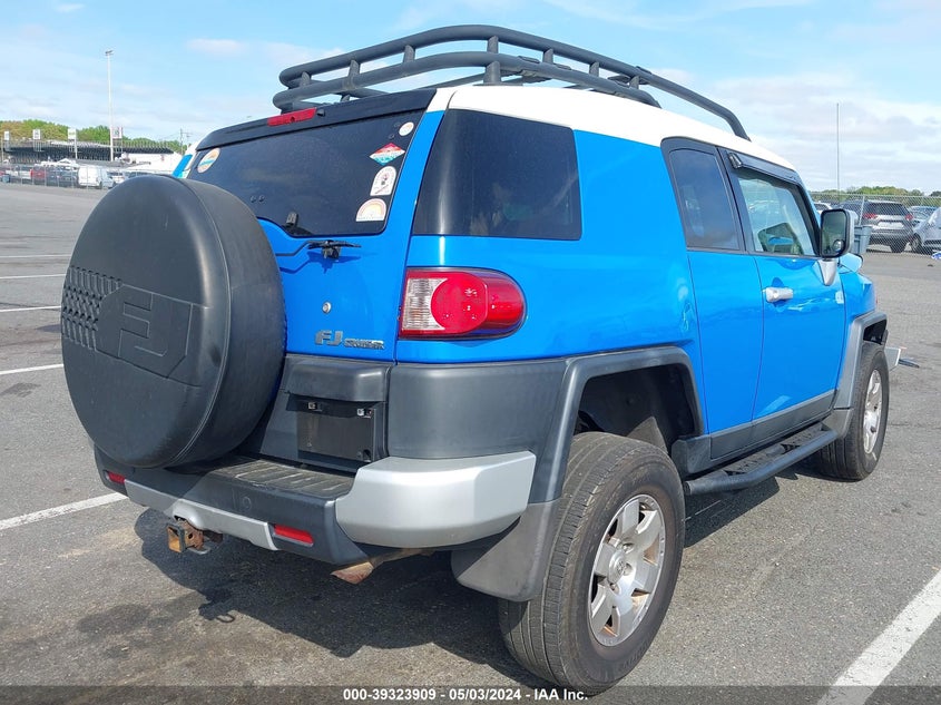 2008 Toyota Fj Cruiser VIN: JTEBU11F78K050167 Lot: 39323909