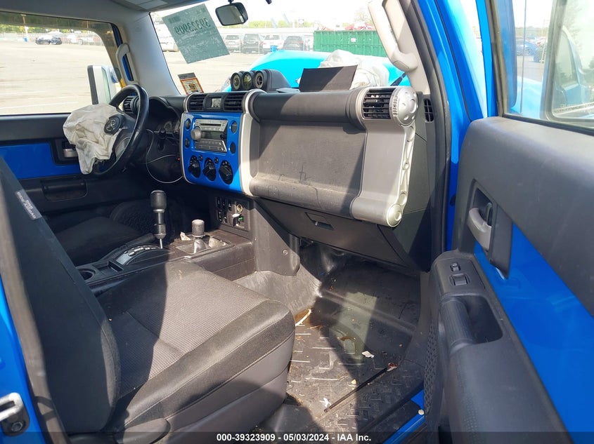 2008 Toyota Fj Cruiser VIN: JTEBU11F78K050167 Lot: 39323909