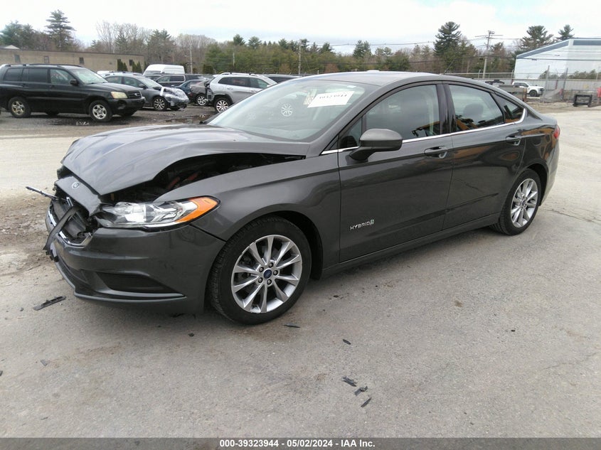 2017 FORD FUSION HYBRID SE - 3FA6P0LUXHR181176