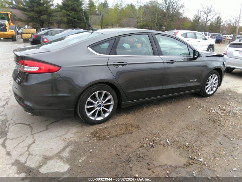 2017 FORD FUSION HYBRID SE - 3FA6P0LUXHR181176