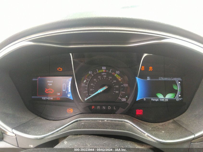 2017 FORD FUSION HYBRID SE - 3FA6P0LUXHR181176