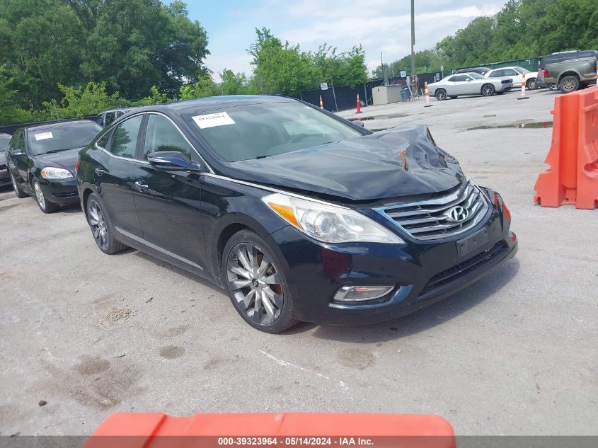 2012 Hyundai Azera VIN: KMHFH4JG2CA121841 Lot: 39323964