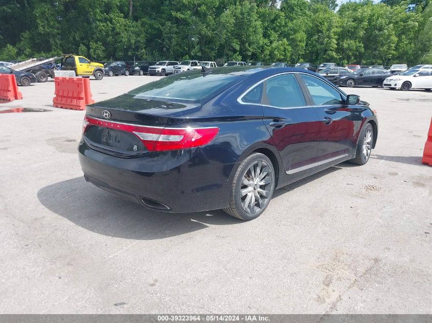 2012 Hyundai Azera VIN: KMHFH4JG2CA121841 Lot: 39323964