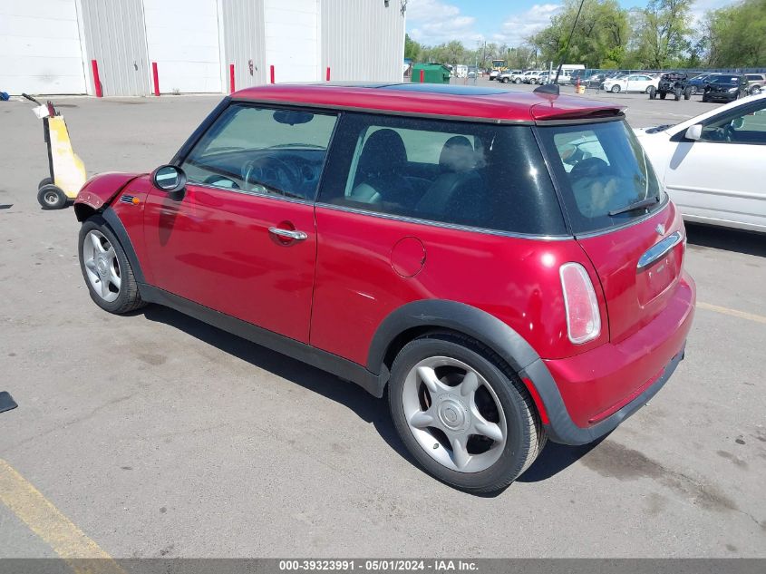 2006 Mini Cooper VIN: WMWRC33556TJ77302 Lot: 39323991