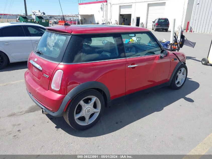 2006 Mini Cooper VIN: WMWRC33556TJ77302 Lot: 39323991