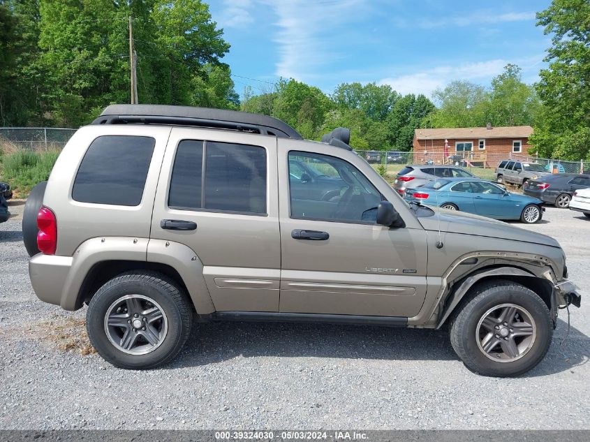 2003 Jeep Liberty Renegade VIN: 1J4GL38K23W674157 Lot: 39324030