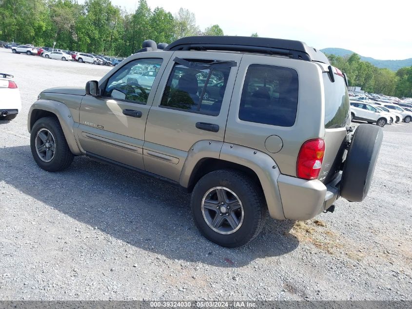 2003 Jeep Liberty Renegade VIN: 1J4GL38K23W674157 Lot: 39324030