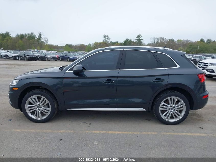 2018 Audi Q5 2.0T Premium/2.0T Tech Premium VIN: WA1BNAFY9J2060436 Lot: 39324031