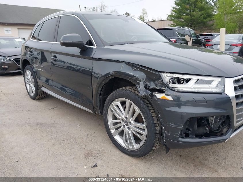 2018 Audi Q5 2.0T Premium/2.0T Tech Premium VIN: WA1BNAFY9J2060436 Lot: 39324031