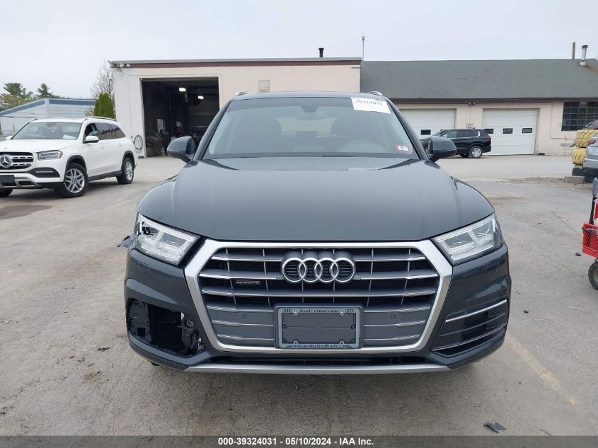 2018 Audi Q5 2.0T Premium/2.0T Tech Premium VIN: WA1BNAFY9J2060436 Lot: 39324031