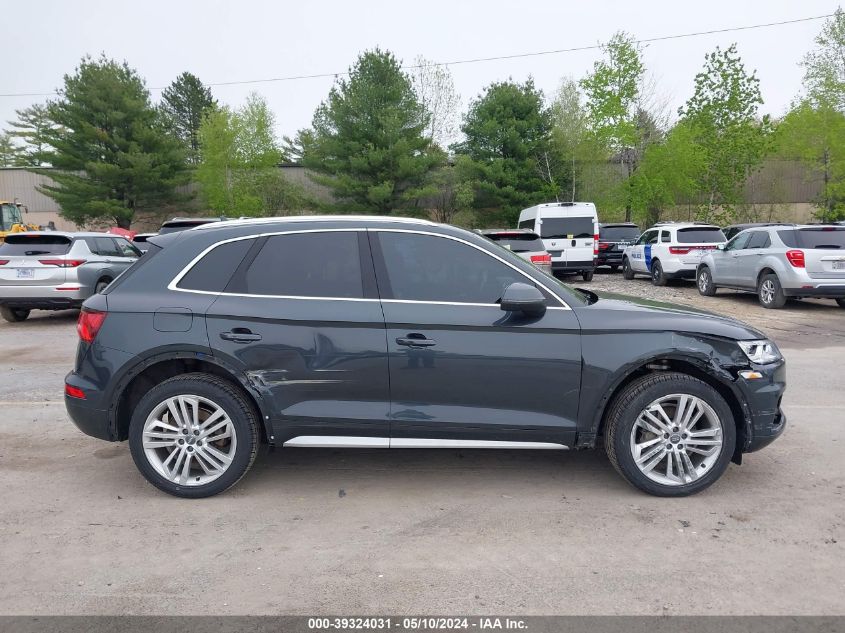 2018 Audi Q5 2.0T Premium/2.0T Tech Premium VIN: WA1BNAFY9J2060436 Lot: 39324031