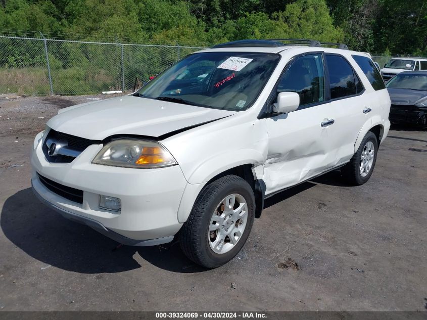 2005 Acura Mdx VIN: 2HNYD18925H525798 Lot: 39324069