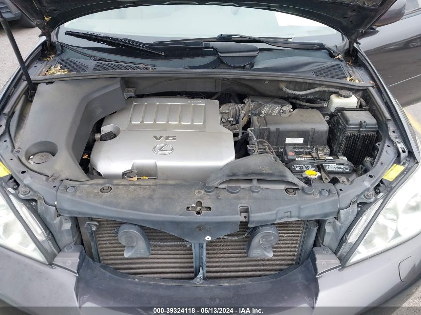 2009 Lexus Rx 350 VIN: 2T2GK31U39C076239 Lot: 39324118