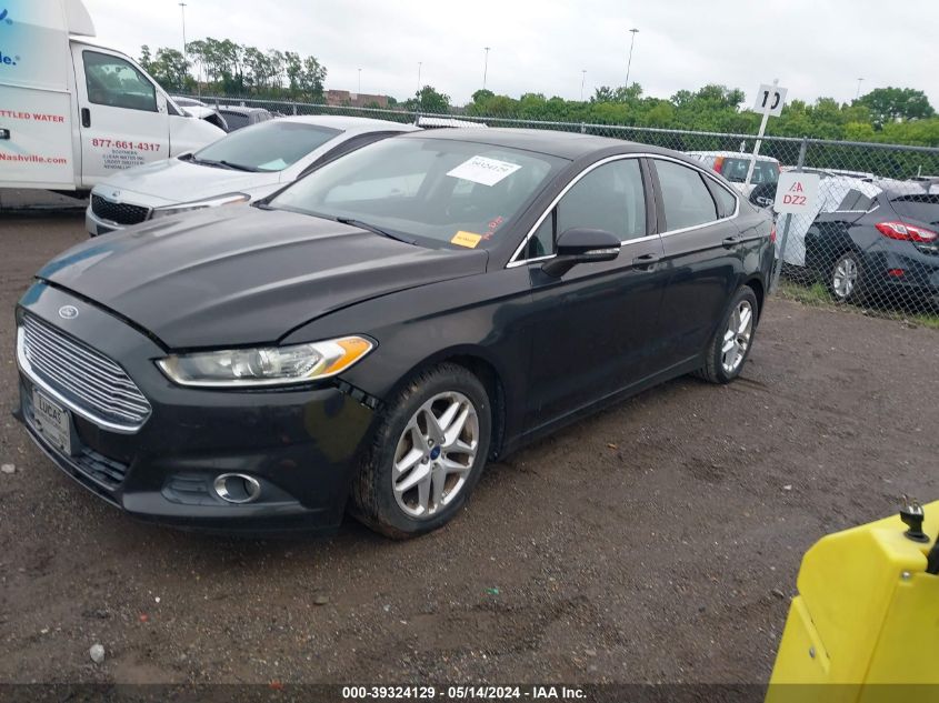 2013 Ford Fusion Se VIN: 3FA6P0HR4DR315887 Lot: 39324129