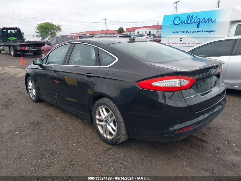 2013 Ford Fusion Se VIN: 3FA6P0HR4DR315887 Lot: 39324129