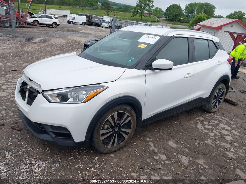 VIN 3N1CP5CU8KL532030 2019 NISSAN KICKS SV