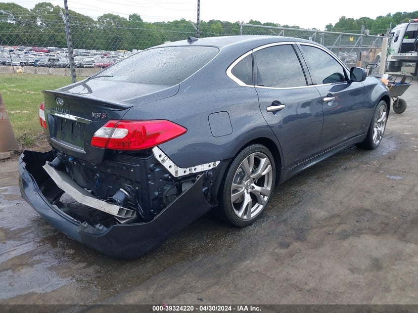 2011 Infiniti M37 VIN: JN1BY1AP8BM323133 Lot: 39324220