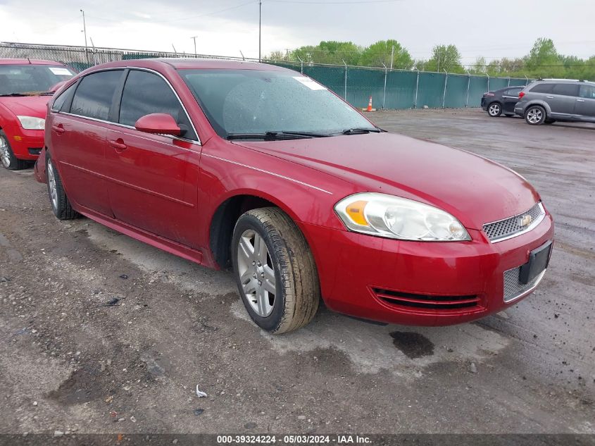 2013 Chevrolet Impala Lt VIN: 2G1WG5E38D1196603 Lot: 39324224